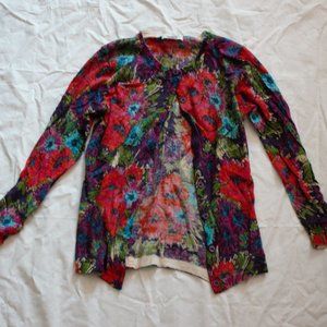 Garnet Hill 100% Merino Wool Cardigan
